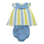 Juliana Abito Mezza Manica con Culotte per Neonata 25150 MULTICOLOR JULIANA 