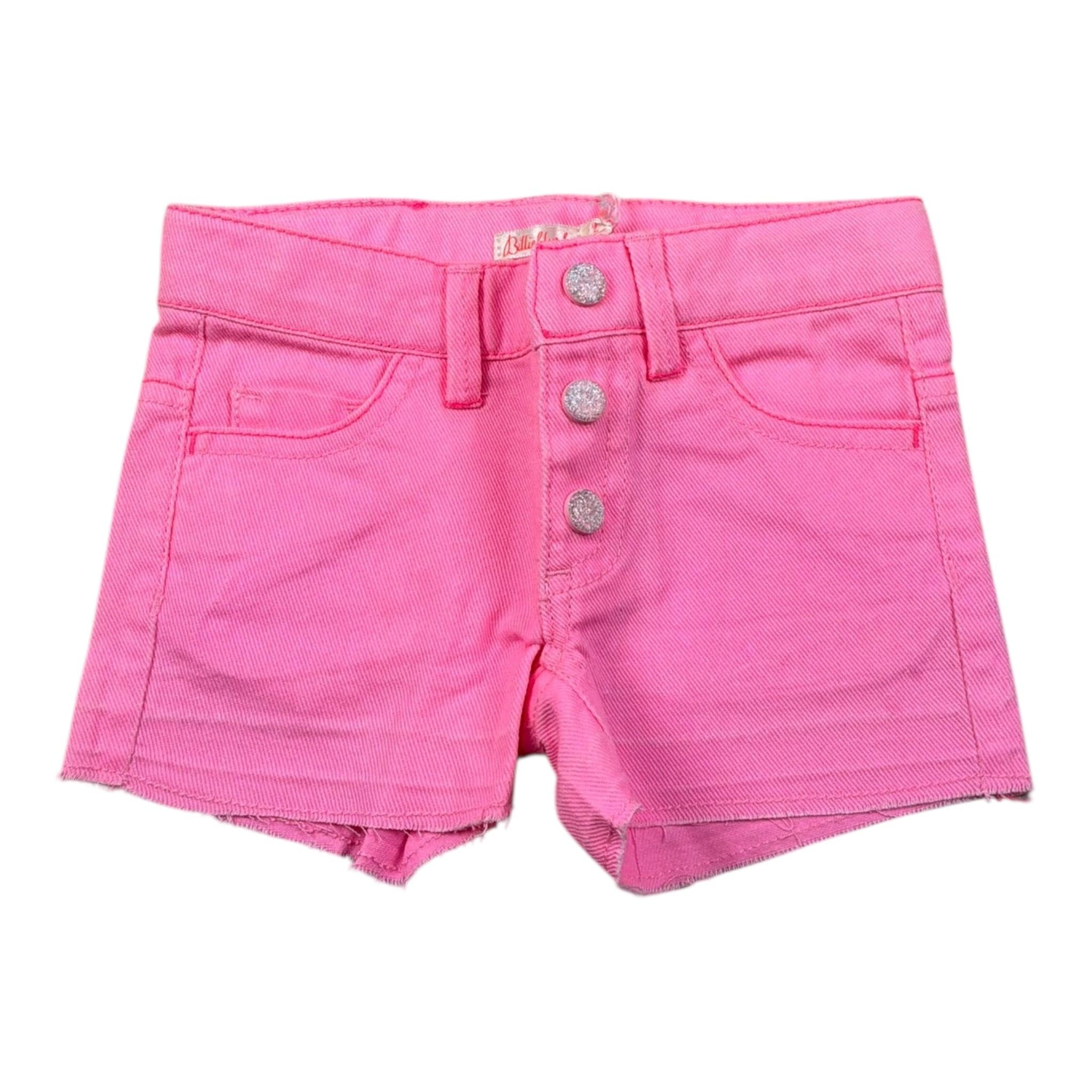 Billieblush Short In Denim Tinta Unita con Girovita Regolabile per Neonata U21043 ROSA BillIEBLUSH 
