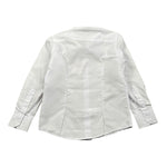 Nazareno Gabrielli Camicia Tinta Unita Manica Lunga per Bambino NGP16B BIANCO NAZARENO GABRIELLI 