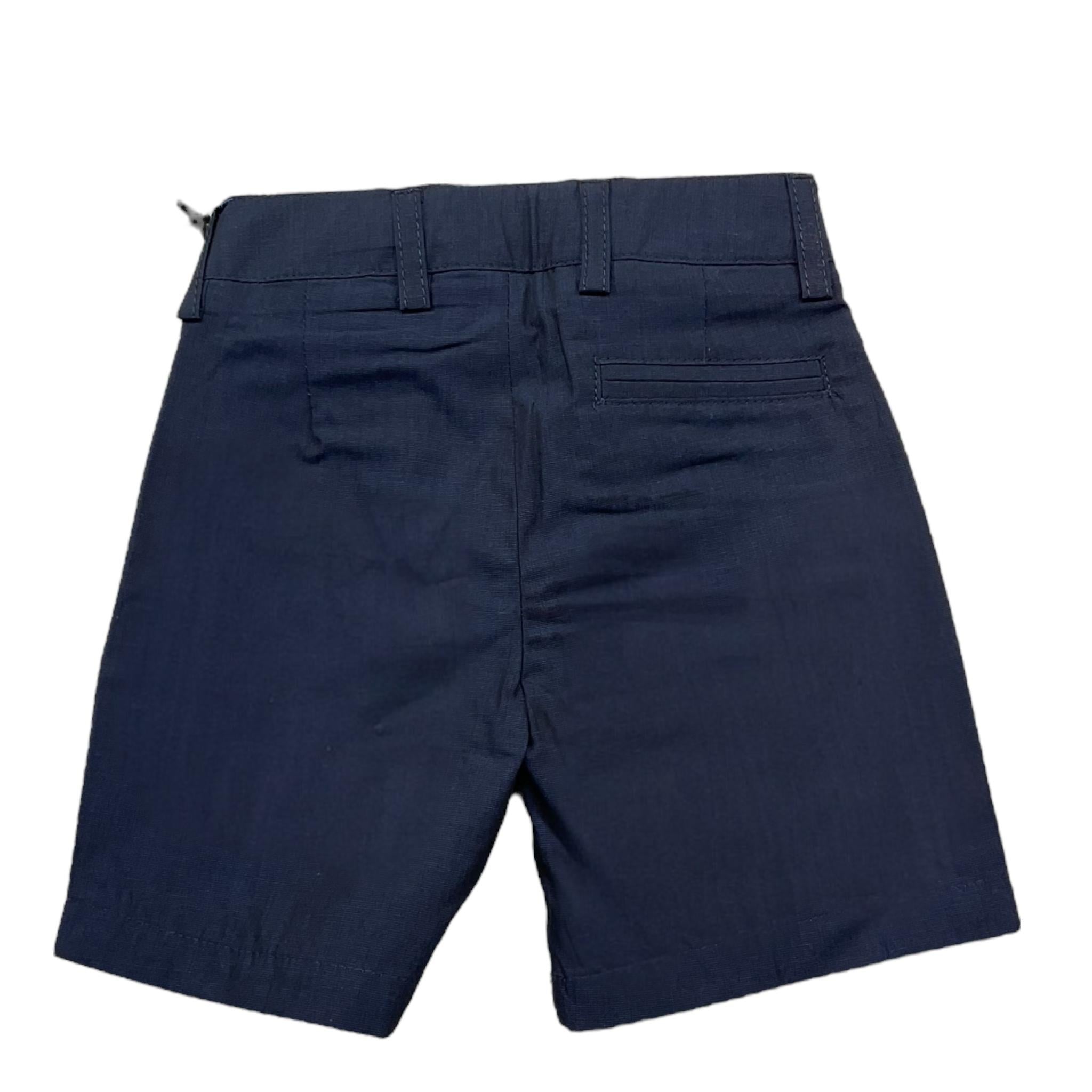 Daniele Alessandrini Bermuda Tinta Unita con Girovita Regolabile per Neonato 1296S00167X BLU DANIELE ALESSANDRINI 