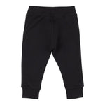 DSQUARED2 pantalone modello tuta tinta unita con stampa Nero per Neonato DQ0841 NERO DSQUARED2 