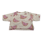 Play Up T-Shirt Modello Crop Tinta Unita per Neonata PA022AQ11351 BEIGE PLAY UP 