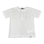 Paolo Pecora T-Shirt Tinta Unita Girocollo per Bambino THTH BIANCO PAOLO PECORA 