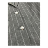 VICOLO giacca tinta unita con fantasia a righe Grigo per Bambina 3141J00130 GRIGIO VICOLO 