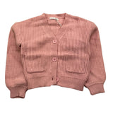 M+E' cardigan scollo a tinta unita Rosa per Neonata UE1420X ROSA M+E' 