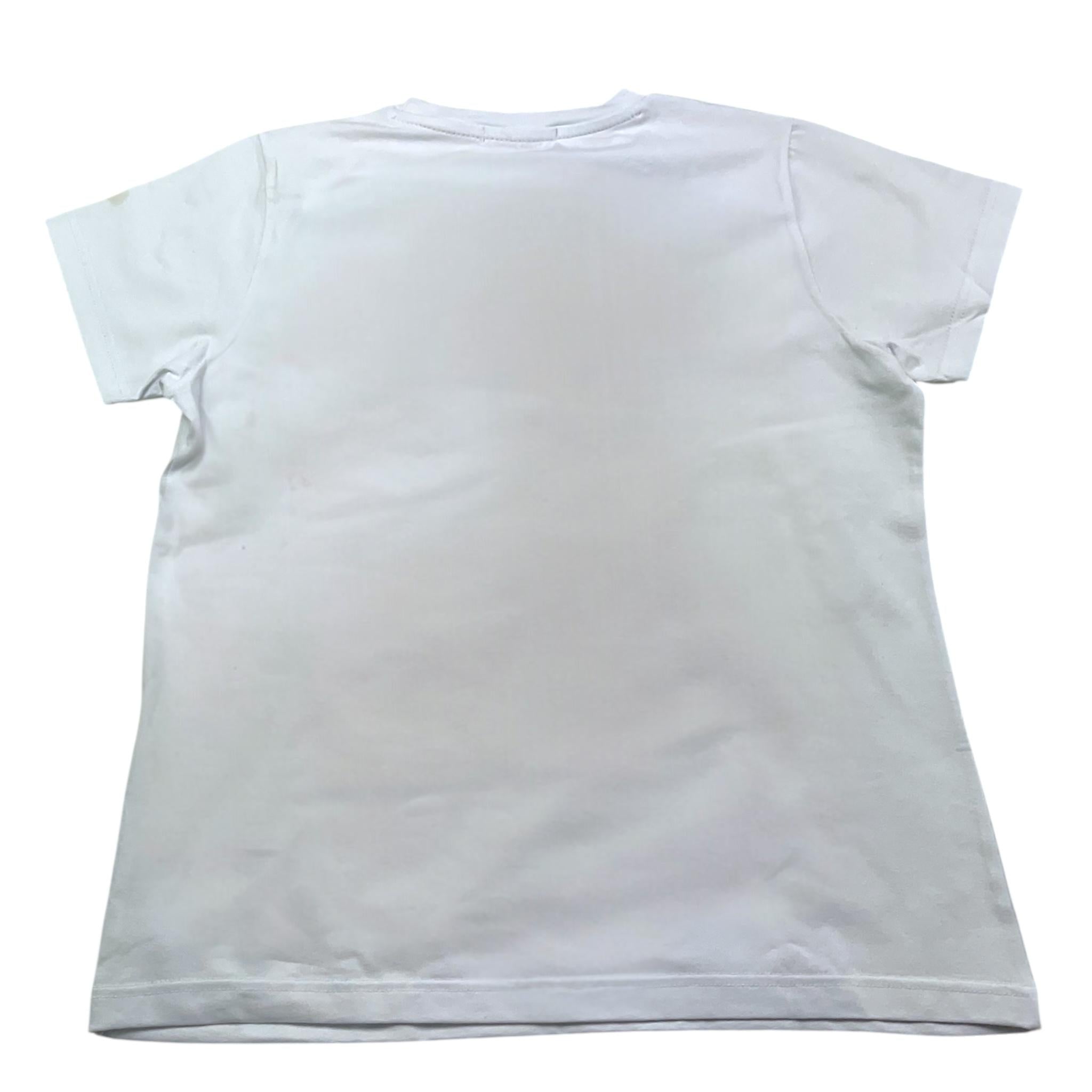 GAELLE t-shirt girocollo tinta unita con stampa Bianco per Bambina 2742M00365 BIANCO GAELLE 