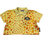 Trussardi Polo Mezza Manica Crop per Bambina JIP26018PO GIALLO TRUSSARDI 