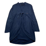 MONNALISA cardigan lung tinta unita Blu per Bambina 414811 BLU MONNALISA 