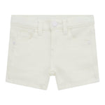 Guess Bermuda Tinta Unita con Girovita Regolabile per Neonato K4RD07WE620 BIANCO GUESS 