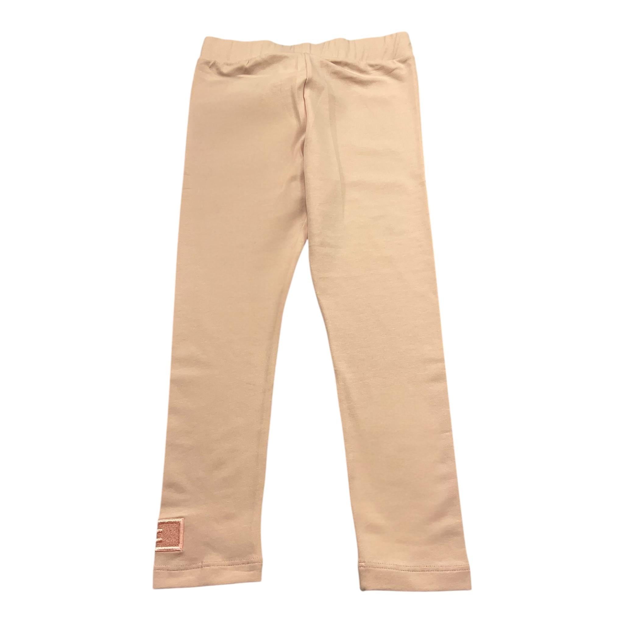 Elisabetta Franchi Leggins Tinta Unita con Logo per Bambina EGPA081 ROSA ELISABETTA FRANCHI 
