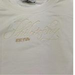 Philosophy Felpa Girocollo Tinta Unita Giromanica per Bambina I9E608 BIANCO PHILOSOPHY 