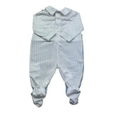 Isabel & Martinez Tutina Manica Lunga Fantasia A Righe per Neonato IM25N464 BEIGE ISABEL & MARTINEZ 