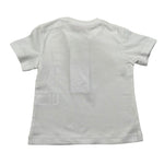 Cesare Paciotti T-Shirt Girocollo tinta unita con Stampa Bianco per Neonato TSP5165BNXXX BIANCO CESARE PACIOTTI 