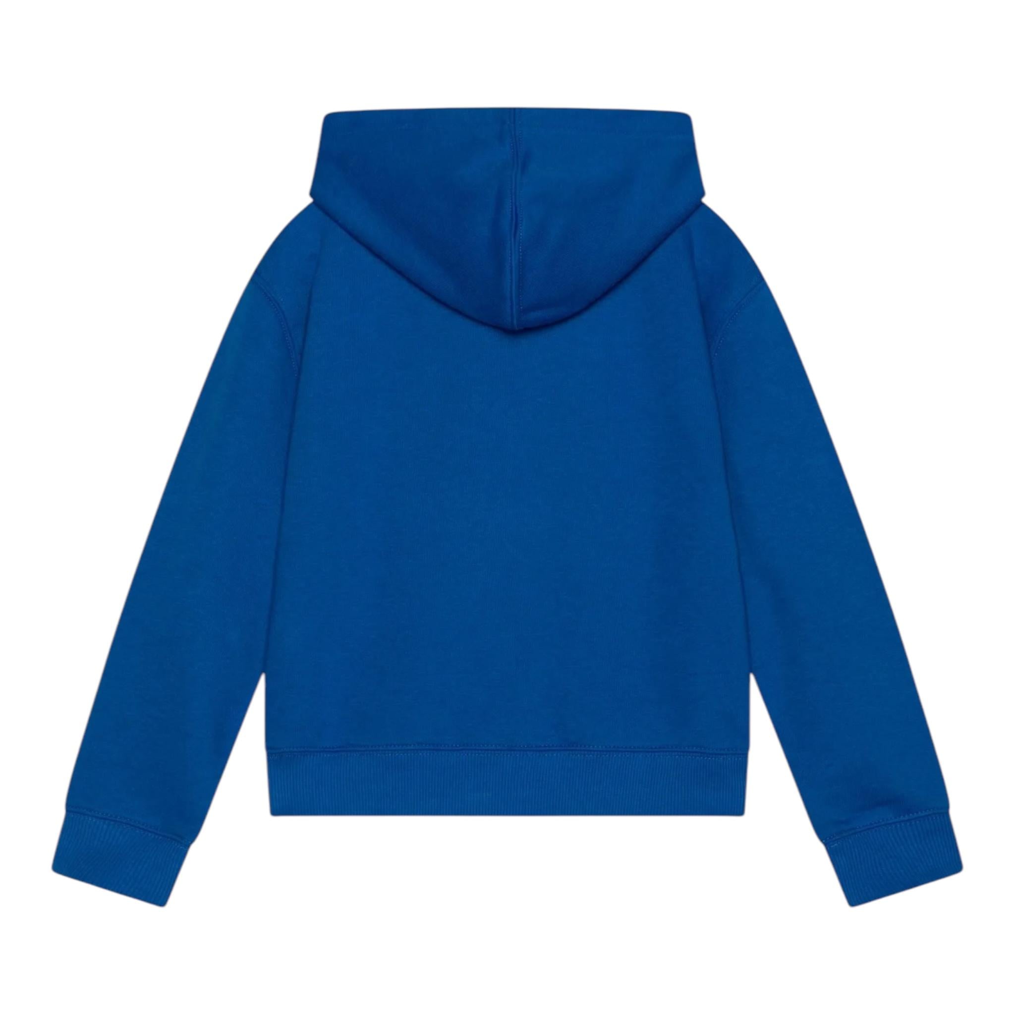 DICKIES felpa tinta unita con cappuccio e logo Cobalto per Bambino DK0KWE12KBK1 COBALTO DICKIES 