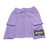 DISCLAIMER gonna tinta unita con tasche Lilla per Bambina 24IDK58322 LILLA DISCLAIMER 