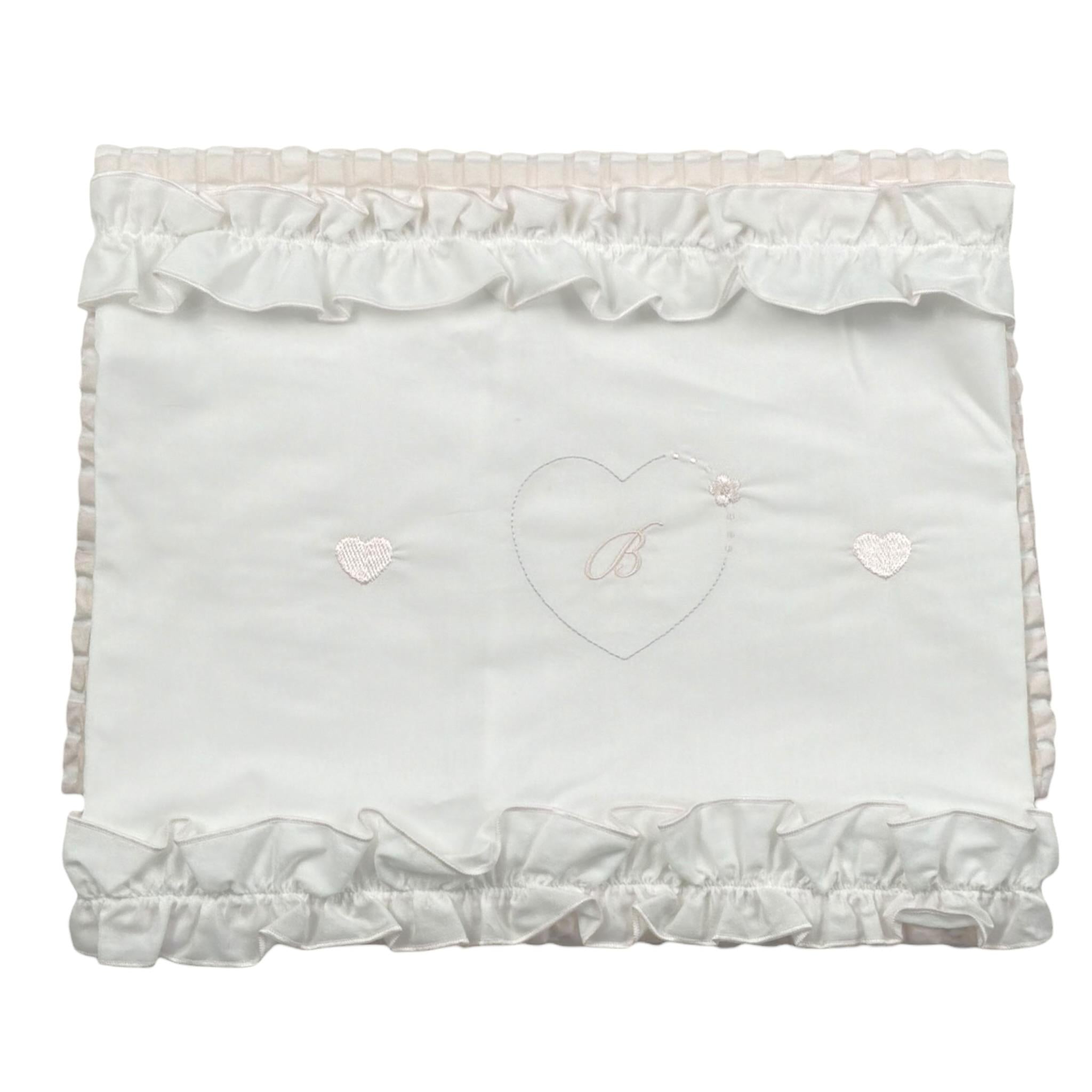 Barcellino Tucoperta Bicolore con Stampa per Neonata 110816 BIANCO/ROSA BARCELLINO 