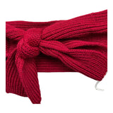 MARLU' fascia tinta unita con ficco Rosso per Neonata IH827FA ROSSO MARLU' 