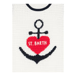 Saint Barth Top Giromanica con Ricami per Bambina ISADORA PANNA SAINT BARTH 