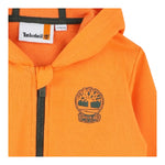 Timberland Felpa Tinta Unita con Zip E Cappuccio per Bambino T60487 ARANCIONE TIMBERLAND 