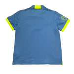 Suns68 Polo Mezza Manica Tinta Unita per Bambino CPA35322 AZZURRO SUNS68 