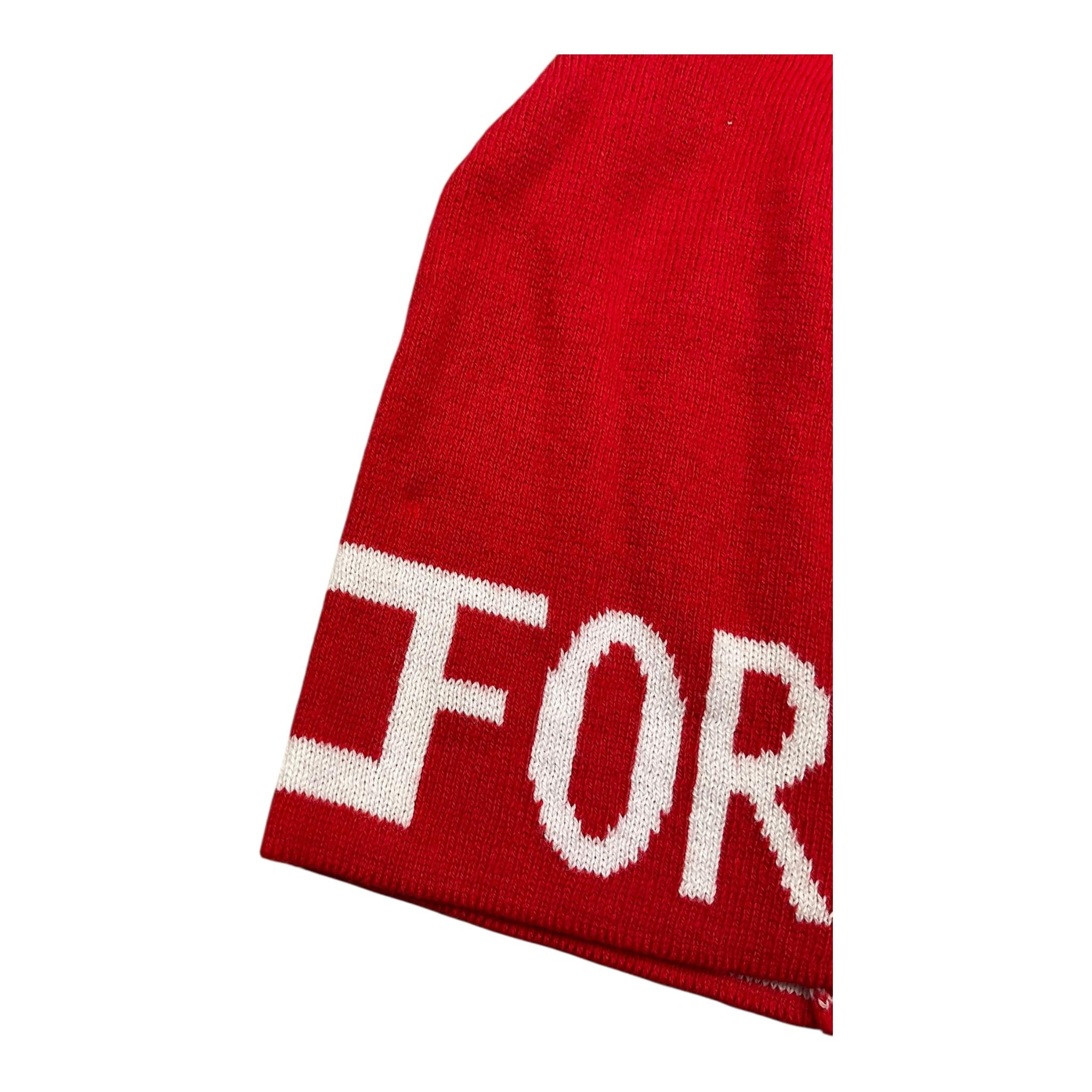 CESARE PACIOTTI cappello tinta unita con logo Rosso per Neonato CAP0321B ROSSO CESARE PACIOTTI 