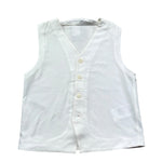 Paolo Pecora Gilet Tinta Unita per Bambino PP4189 BIANCO PAOLO PECORA 