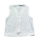 Paolo Pecora Gilet Tinta Unita per Bambino PP4189 BIANCO PAOLO PECORA 