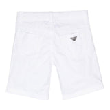 Emporio Armani Bermuda Tinta Unita con 5 Tasche per Bambino 8N4S01X BIANCO EMPORIO ARMANI 
