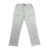 Cesare Paciotti Pantalone Tinta Unita con Girovita Regolabile per Bambino PTP5159J BIANCO CESARE PACIOTTI 