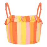 Billieblush Top Multicolor con Frange per Neonata U20943 ARANCIONE BillIEBLUSH 
