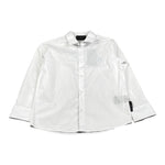 John Richmond Camicia Tinta Unita con Bottoni per Bambino RBP26158CA BIANCO JOHN RICHMOND 