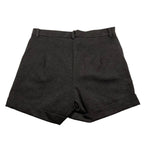 MONNALISA short tinta unita con applicazione Grigio per Bambina 418403AN GRIGIO MONNALISA 