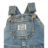 Levi'S Salopette In Denim Tinta Unita per Neonato 6EM334 BLU LEVI'S 