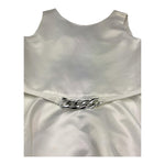 Liu Jo Abito Giromanica Tinta Unita per Bambina GA5001 BIANCO LIU JO 