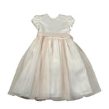 Childrenfashionatelier Abito Cerimonia Tinta Unita Mezza Manica per Bambina 517AB ROSA CHILDRENFASHIONATELIER 