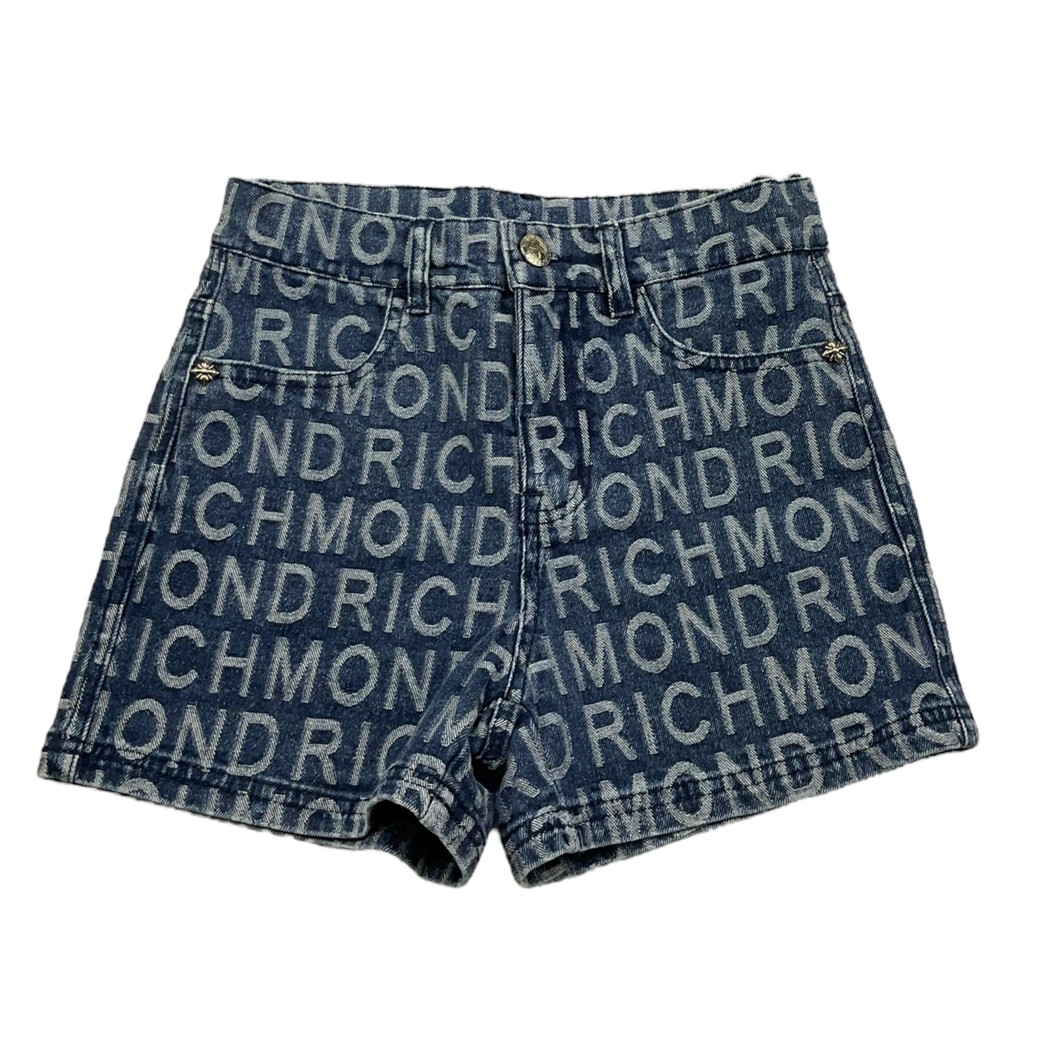 John Richmond Short In Denim Logato per Bambina RGP25122SH BLU JOHN RICHMOND 