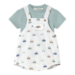 Mayoral Completo 2 Pezzi T-Shirt-Pagliaccetto per Neonato 1608 BIANCO MAYORAL 