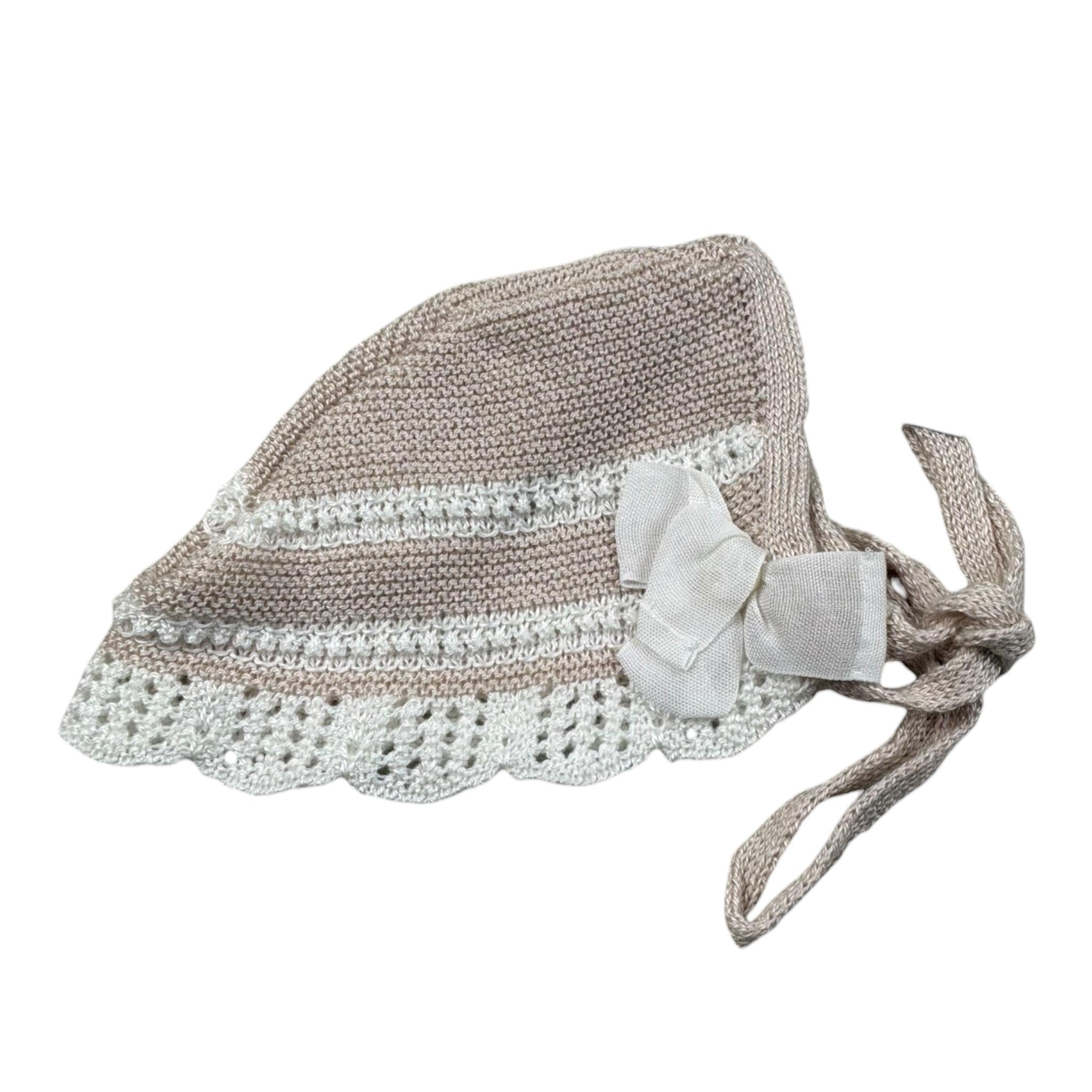 Paz Rodriguez Cappello Tinta Unita per Neonata 01142371 BIEGE PAZ RODRIGUEZ 