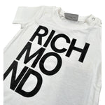 John Richmond Completo 2 Pezzi T-Shirt-Bermuda Bicolore Bianco/Nero per Neonato RIP22020TS BIANCO/NERO JOHN RICHMOND 