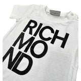 John Richmond Completo 2 Pezzi T-Shirt-Bermuda Bicolore Bianco/Nero per Neonato RIP22020TS BIANCO/NERO JOHN RICHMOND 