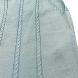 WEDOBLE tutine tinta unita con ricami Azzurro per Neonata V2006310A AZZURRO WEDOBLE 