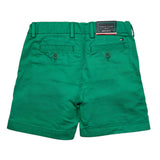 Tommy Hilfiger Bermuda Tinta Unita con Girovita Regolabile per Neonato KB0KB08704 VERDE TOMMY HILFIGER 
