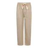 Saint Barth Pantalone Tinta Unita con Elastico In Vita per Neonato CALAIS BEIGE SAINT BARTH 