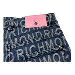 John Richmond Short In Denim Logato per Bambina RGP25122SH BLU JOHN RICHMOND 