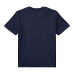 Ralph Lauren T-Shirt Girocollo Tinta Unita con Logo per Bambino 322832904037 BLU RALPH LAUREN 