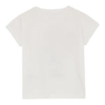 Liu Jo T-Shirt Girocollo Tinta Unita con Stampa per Neonata KA4046 BIANCO LIU JO 