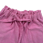 Malvi & Co Short tinta unita con Elastico In Vita Rosa per Neonata S25M032SHLCN ROSA MALVI & CO 