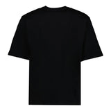 Moschino T-Shirt Tinta Unita con Stampa per Bambina HUM058X NERO MOSCHINO 