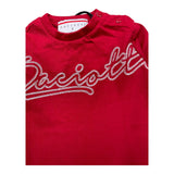 CESARE PACIOTTI shirt girocollo tinta unita con stampa Rosso per Neonato TSP5308BN ROSSO CESARE PACIOTTI 