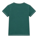 Guess T-Shirt Girocollo Tinta Unita con Stampa per Neonato N5RI02K8HM4N VERDE GUESS 